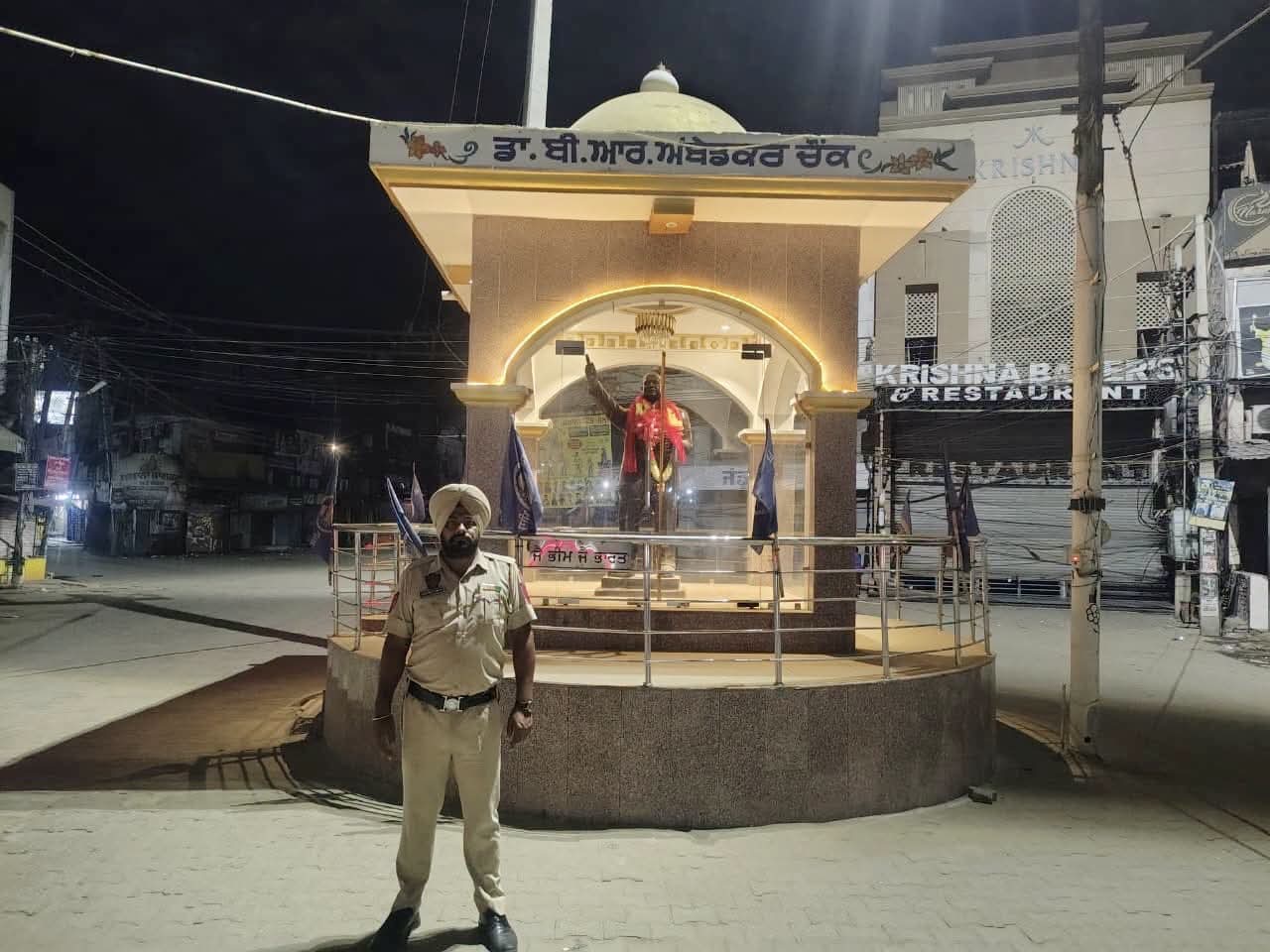 ਰਾਤ ਸਮੇਂ ਮੂਰਤੀਆਂ ਤੇ ਯਾਦਗਾਰਾਂ ਦੀ ਸੁਰੱਖਿਆ ਲਈ ਜਲੰਧਰ ਦਿਹਾਤੀ ਪੁਲਿਸ ਵੱਲੋਂ ਵਿਸ਼ੇਸ਼ ਨਿਗਰਾਨੀ